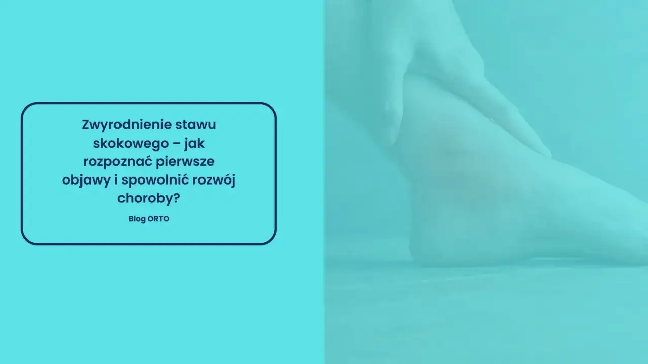 Zwyrodnienie stawu skokowego: jak rozpoznać objawy i spowolnić rozwój choroby? Dłoń dotyka kostki, sugerując ból.