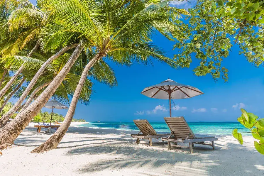 Egzotyczne plaże Malediw&oacute;w