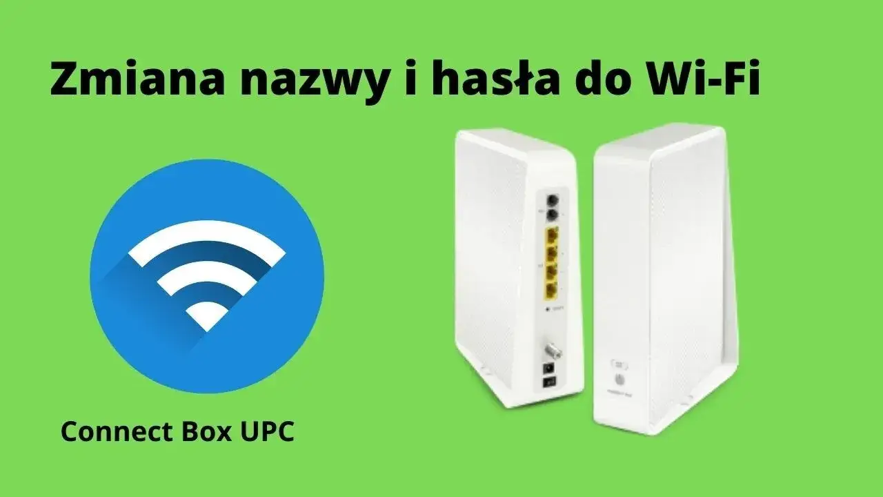 naklejka z danymi logowania router UPC