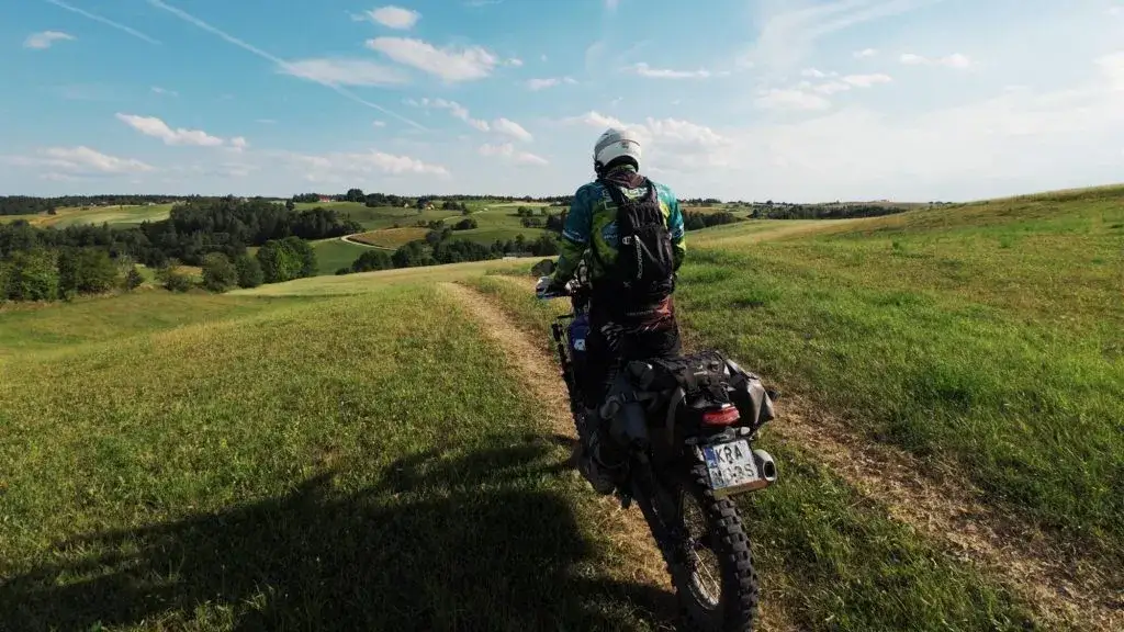 Malownicze drogi Kaszuby motocyklem krajobraz