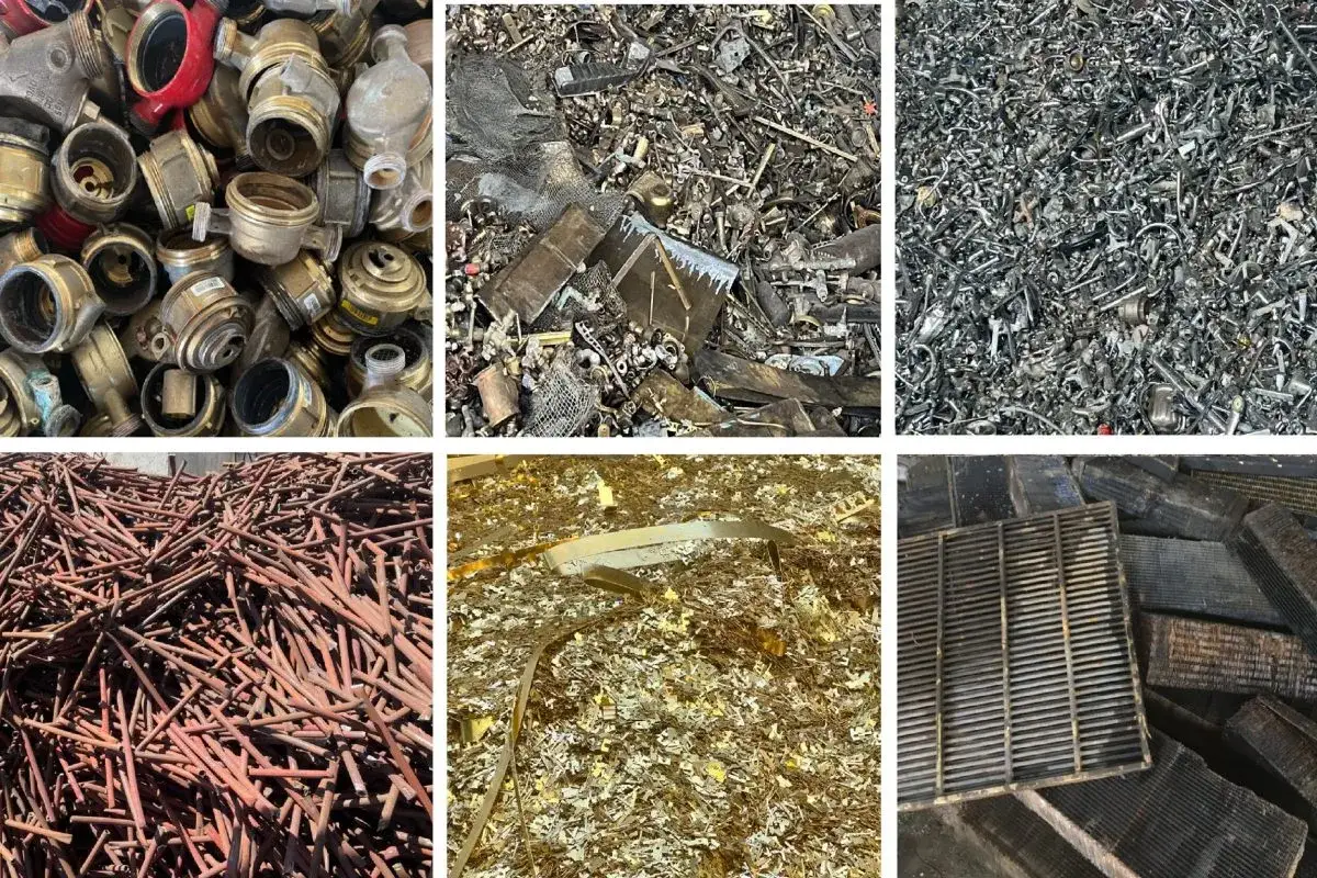Złom mosiądzu, w tym zawory i elementy hydrauliczne, stanowi cenny składnik mosiądzu do recyklingu.
