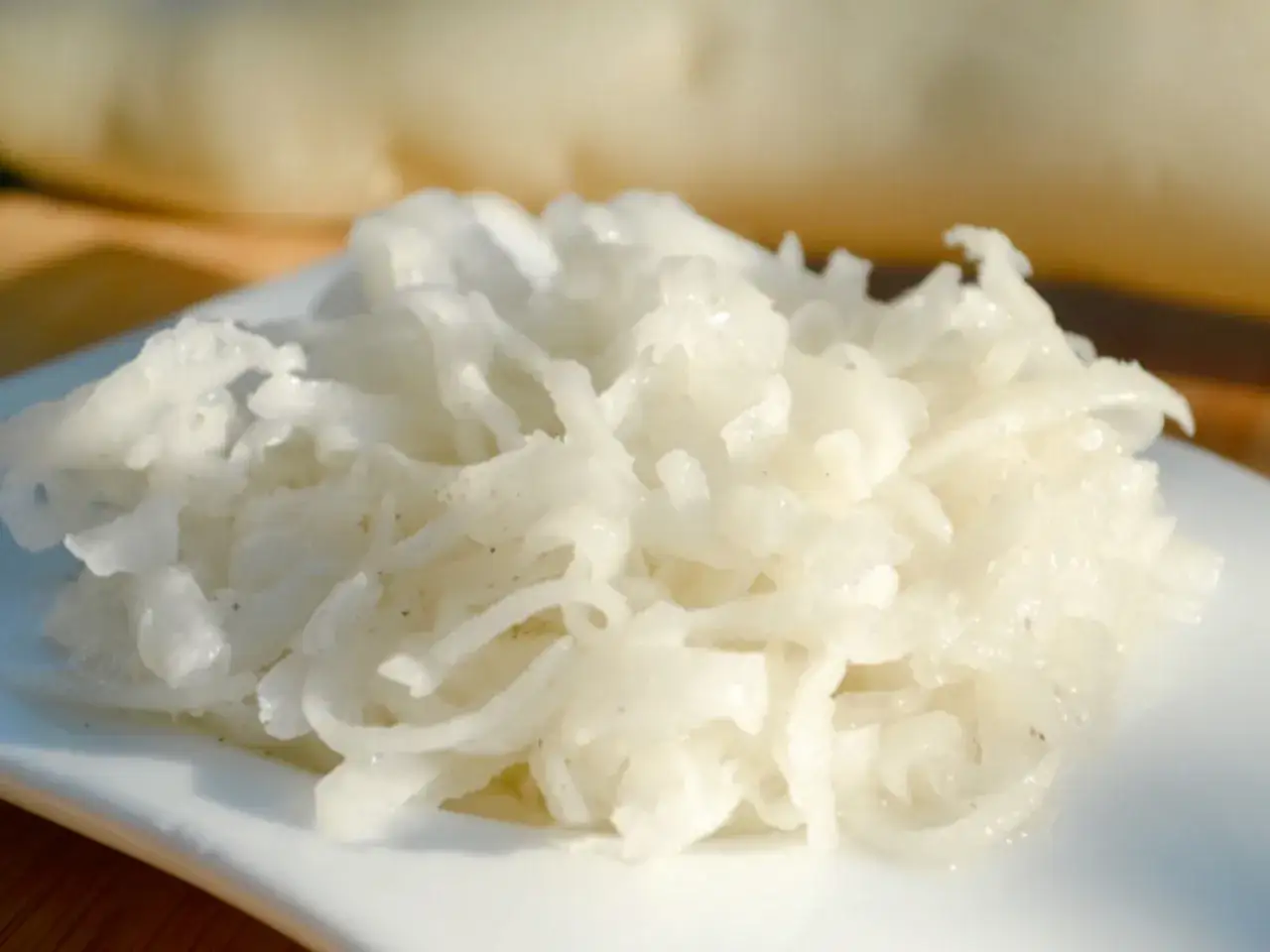 Frischer Rettichsalat, perfekt für ein leichtes und gesundes rettichsalat rezept.