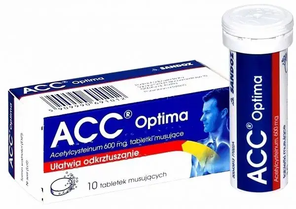 ACC tabletki musujące opakowanie