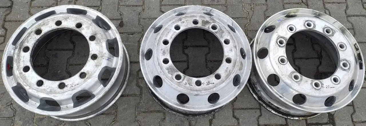 felga stalowa ciężarowa vs aluminiowa