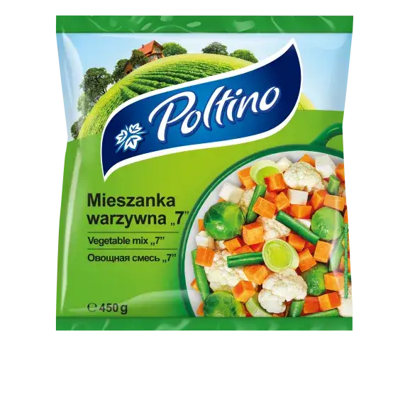 Mieszanka mrożonych warzyw do zupy