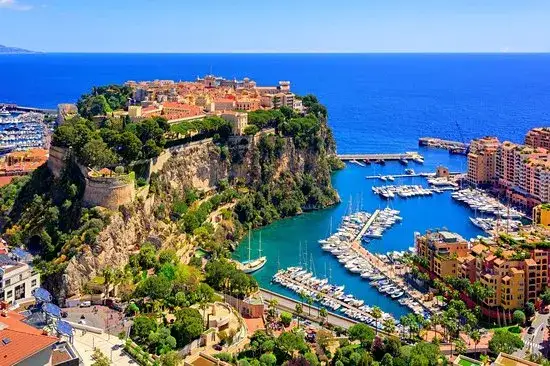 Paysage emblématique Côte d'Azur