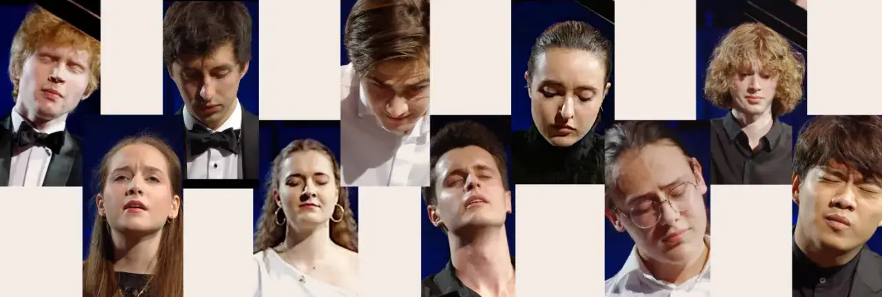 Znani polscy pianiści kolaż