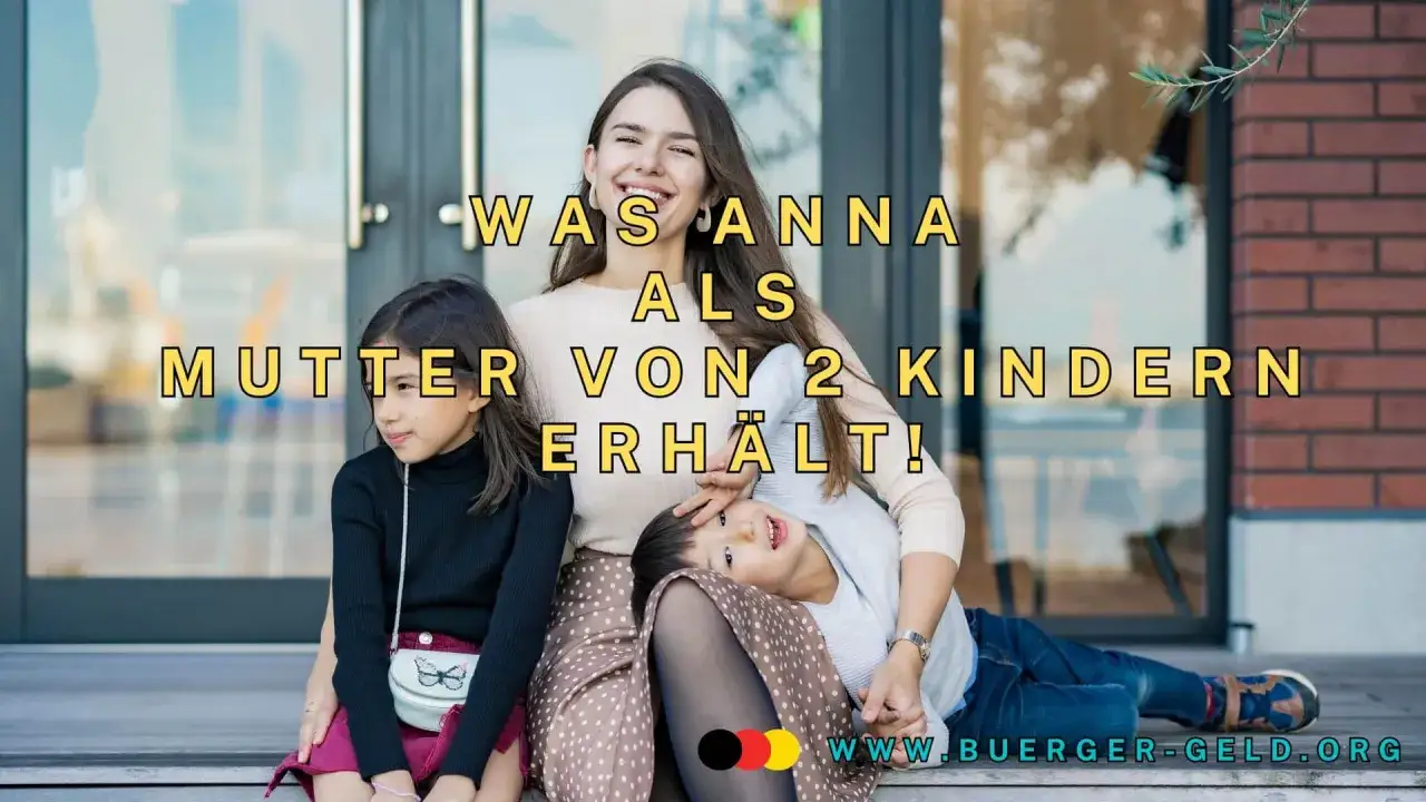 Eine alleinerziehende Mutter mit 2 Kindern lächelt. Was steht ihr als Mutter von 2 Kindern zu?