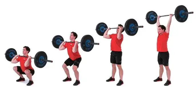 prawidłowa technika thruster crossfit
