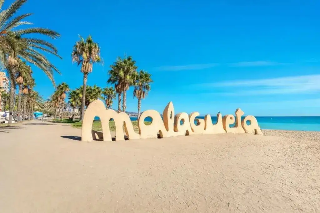 Malaga Costa del Sol plaża