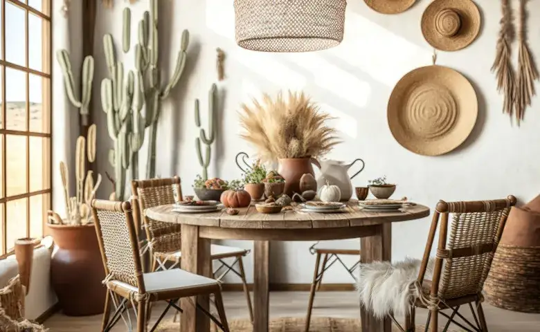 Modne krzesła do salonu w r&oacute;żnych stylach Japandi loft glamour boho