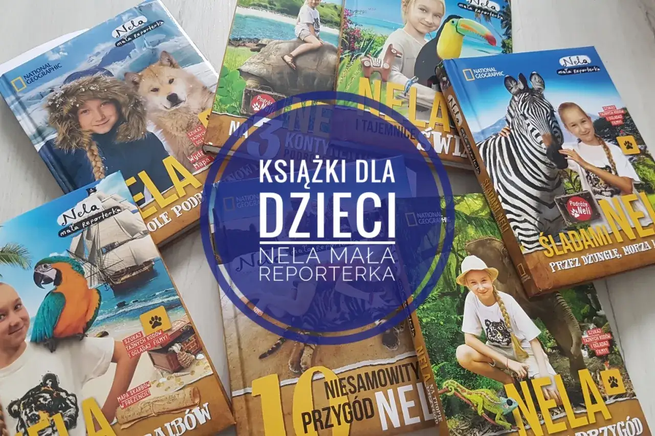 okładki książek Neli Małej Reporterki różnorodność