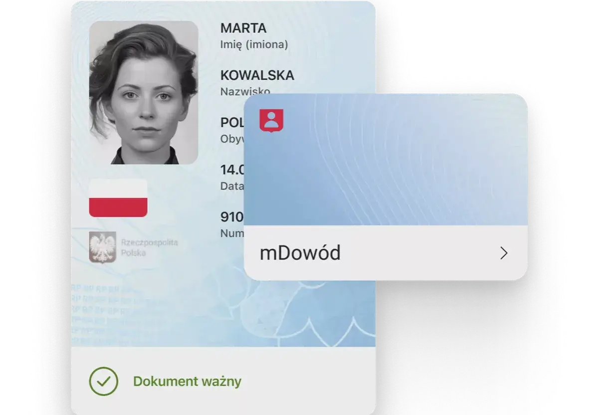 Dowód osobisty Marty Kowalskiej. Czy do Mediolanu trzeba mieć paszport? mDowód jest ważny.