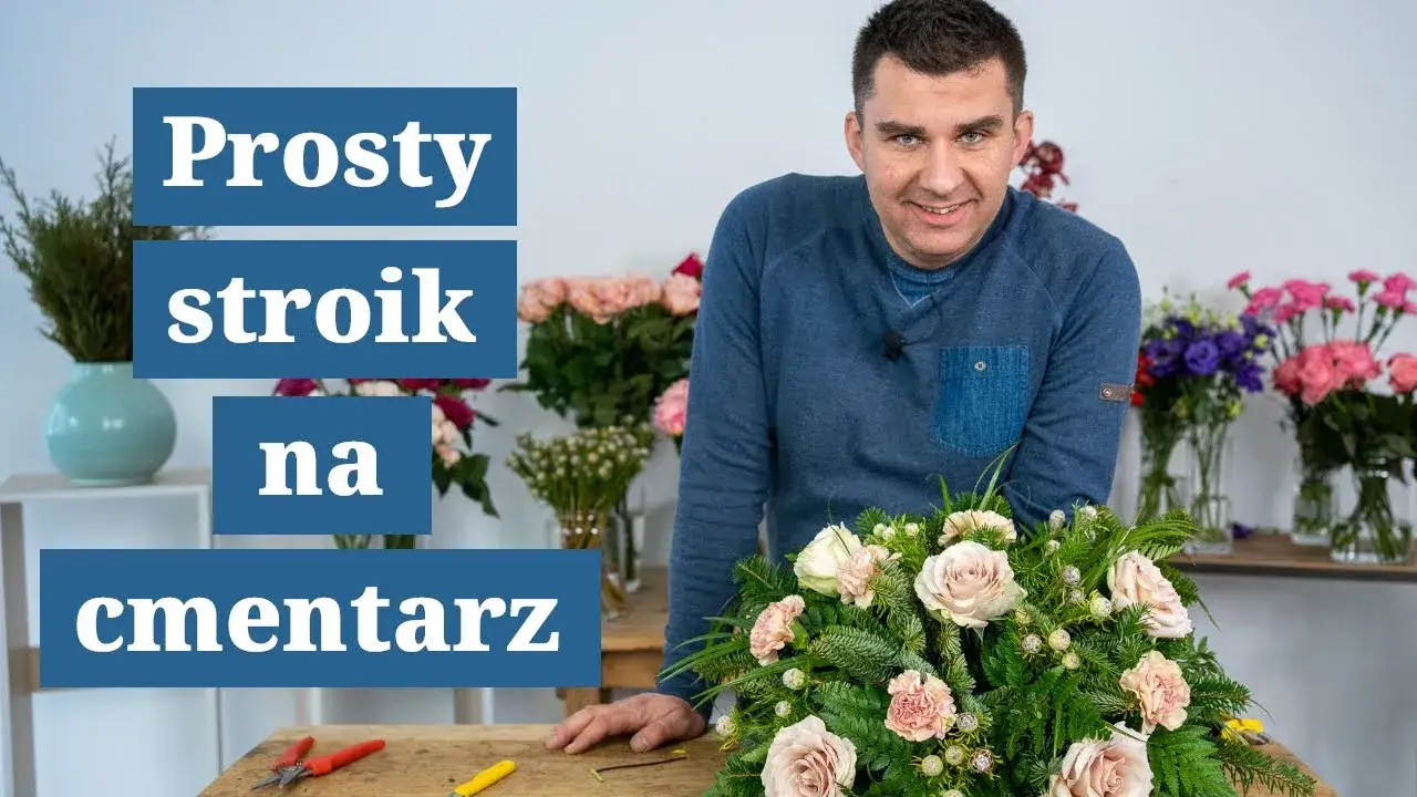Zdjęcie Jak zrobić podłużny stroik na cmentarz – piękna i trwała dekoracja