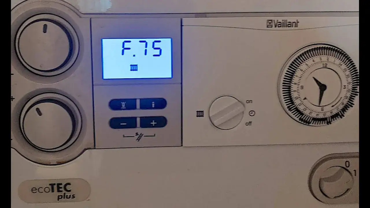 Zdjęcie Jak naprawić błąd Vaillant F75 - uniknij kosztownych napraw