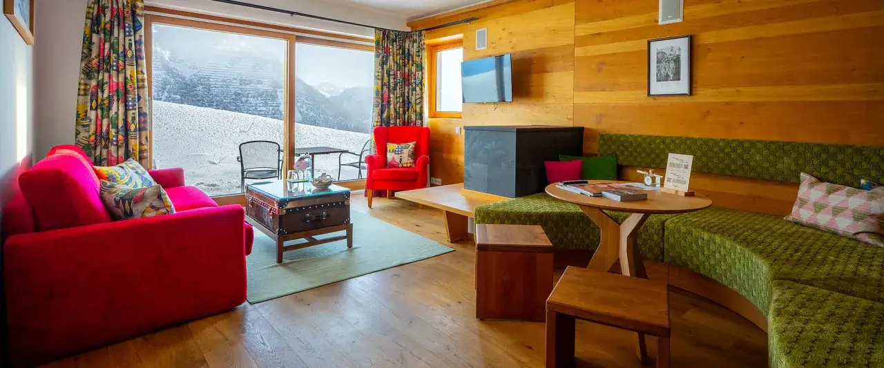 Hotel Goldener Berg Chalet Innenraum