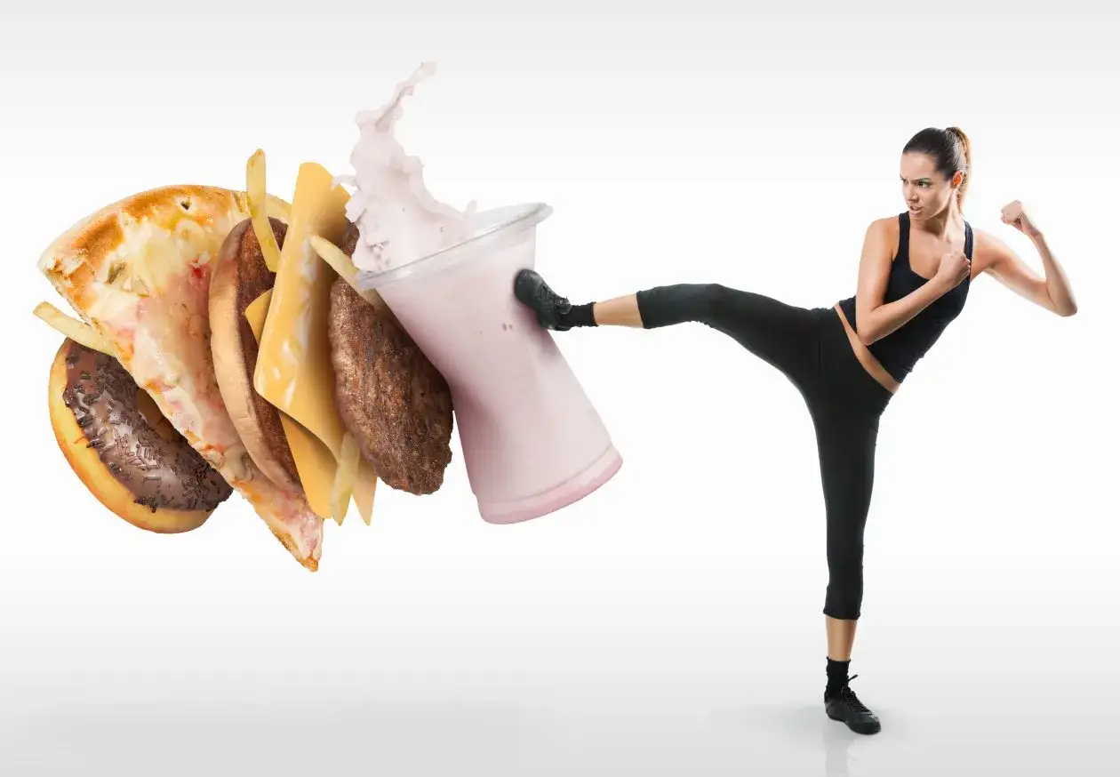 niezdrowe jedzenie cholesterol fast food