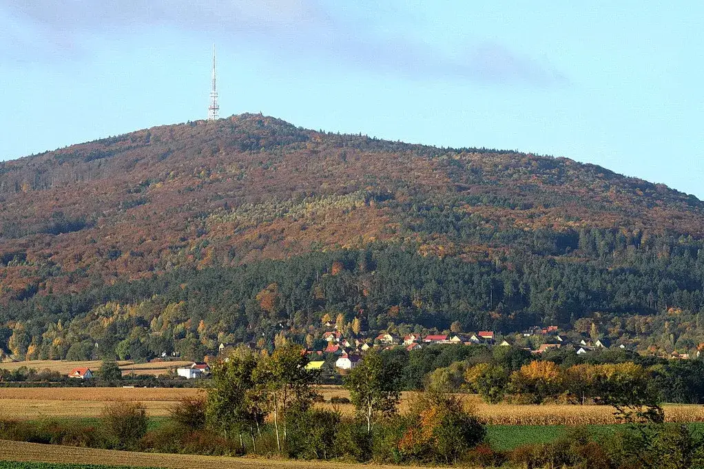 Masyw Ślęży widok z góry