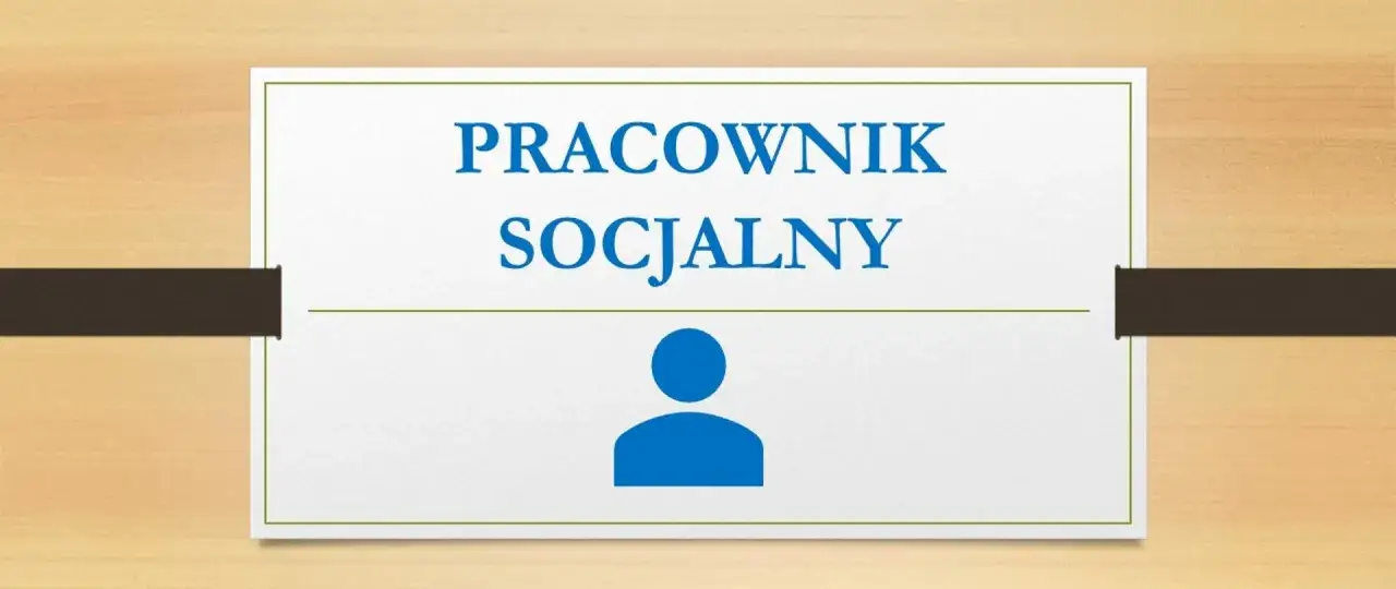 Pracownik socjalny pomaga rodzinie