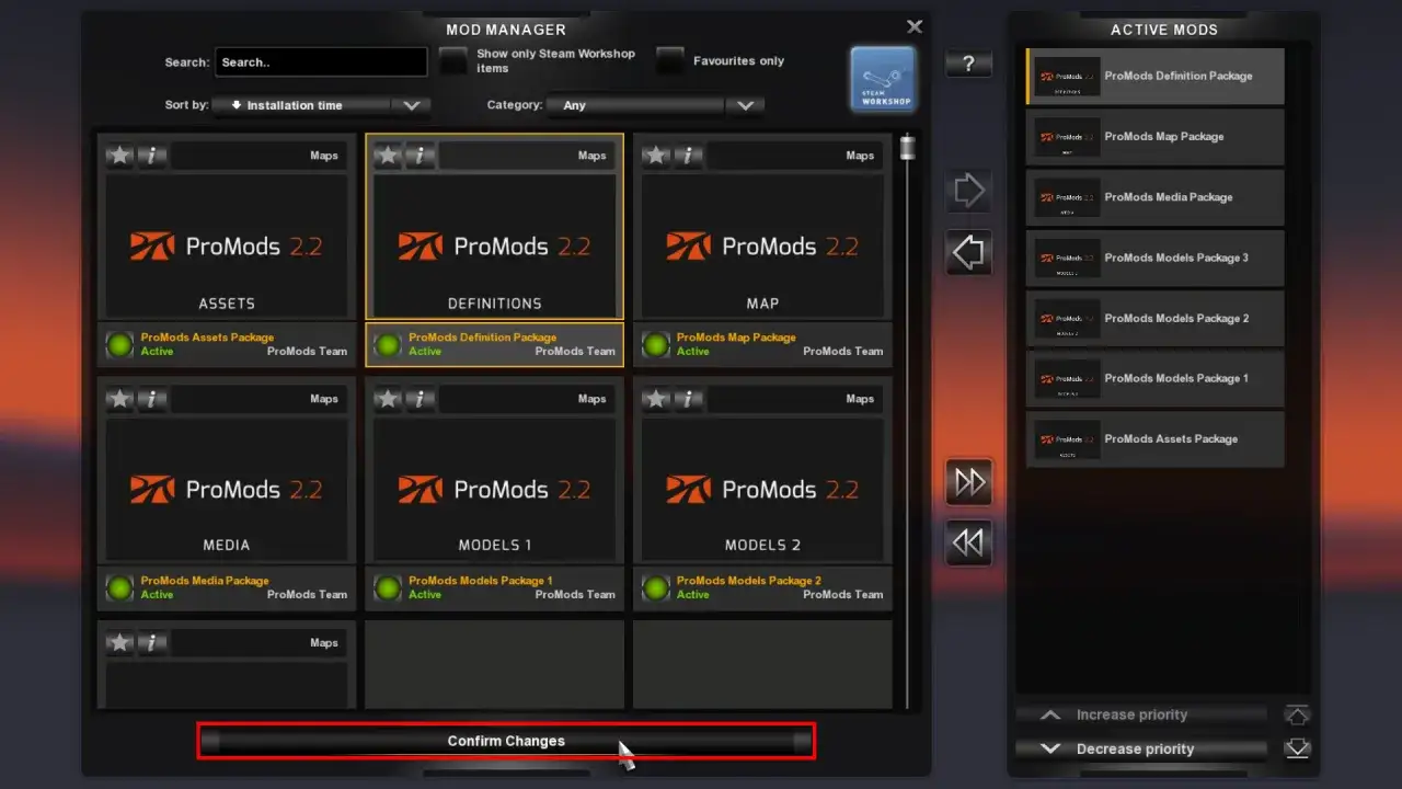 ETS2 ProMods instalacja poradnik