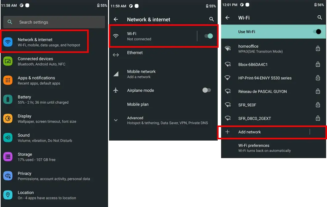 rozwiązywanie problemów z połączeniem wifi