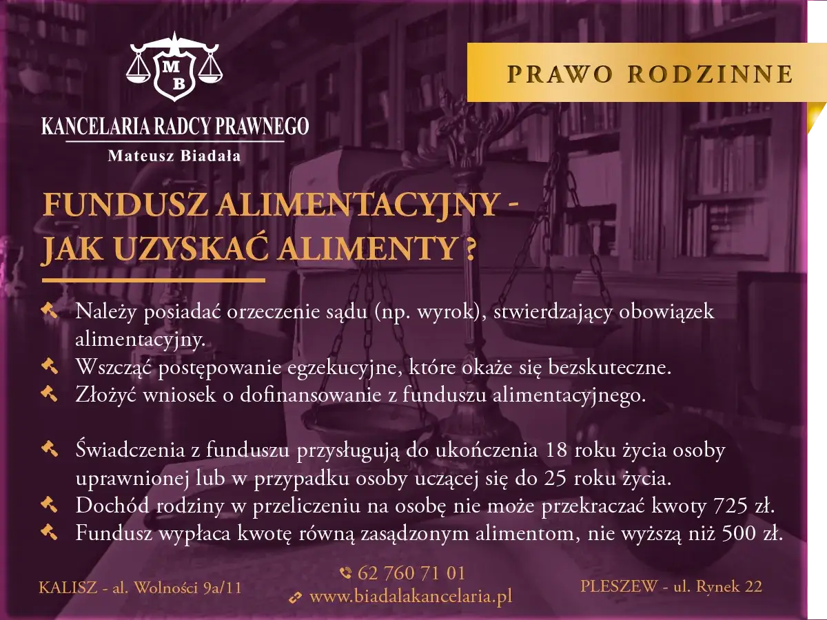 Zdjęcie Kto Może Otrzymać Fundusz Alimentacyjny w Polsce? Poznaj Warunki i Kryteria
