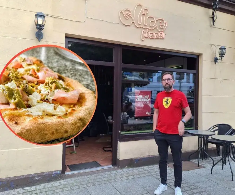 Włoska pizza w górach