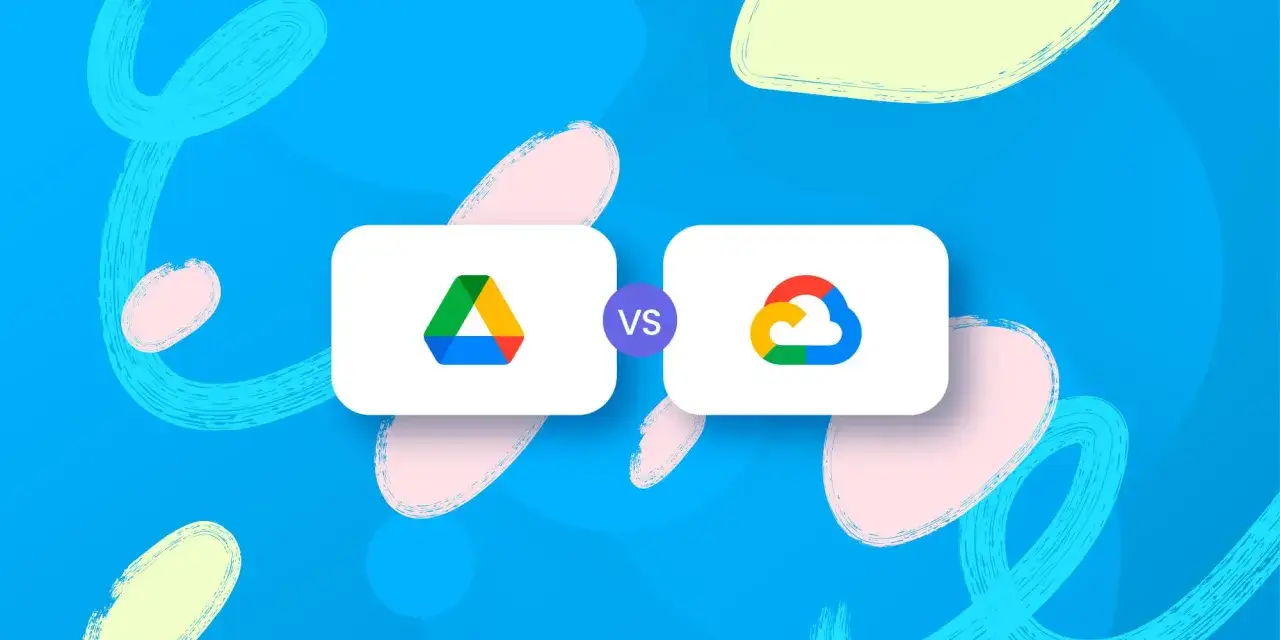 Google Drive vs. Google Cloud: A visual comparison. Are Google Photos stored in Google Drive? This image explores the differences.