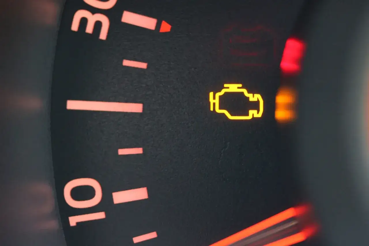 Żółta kontrolka silnika na desce rozdzielczej. Zastanawiasz się, jak skasować błąd check engine bez komputera?