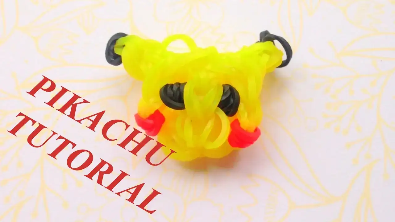gumowe zwierzątka z gumek loom bands