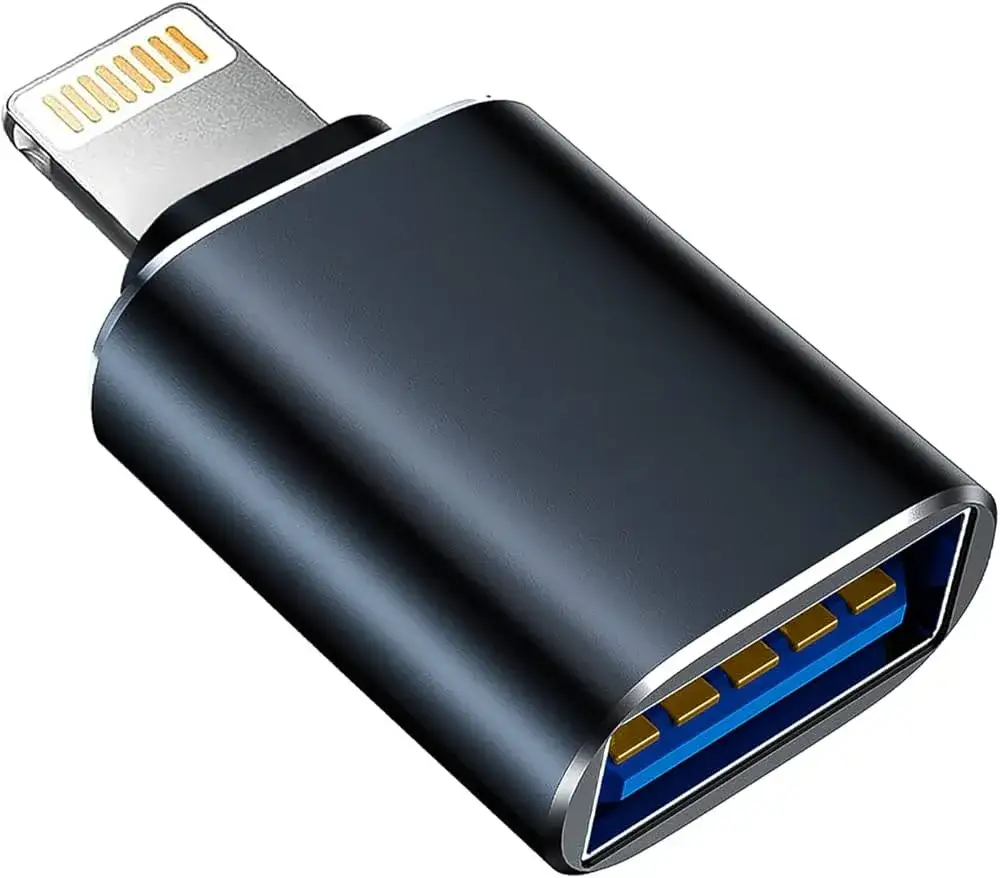 różne adaptery usb otg lightning czytnik kart