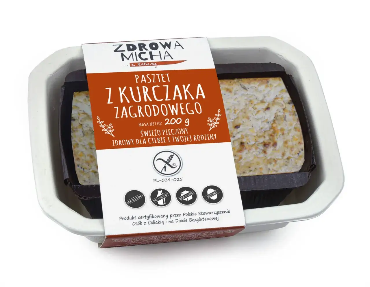 Pasztet drobiowy bezglutenowy gotowy