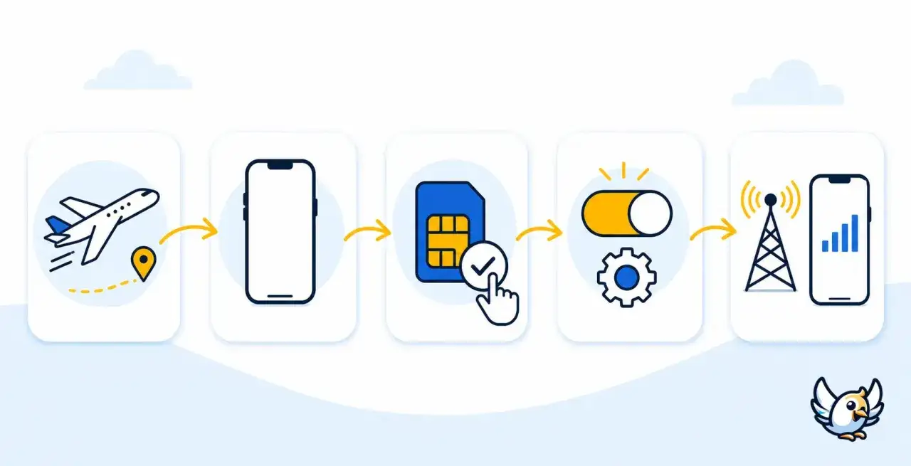 Podróżujesz? Włóż kartę SIM, włącz roaming i ciesz się łącznością. Tak działa roaming.