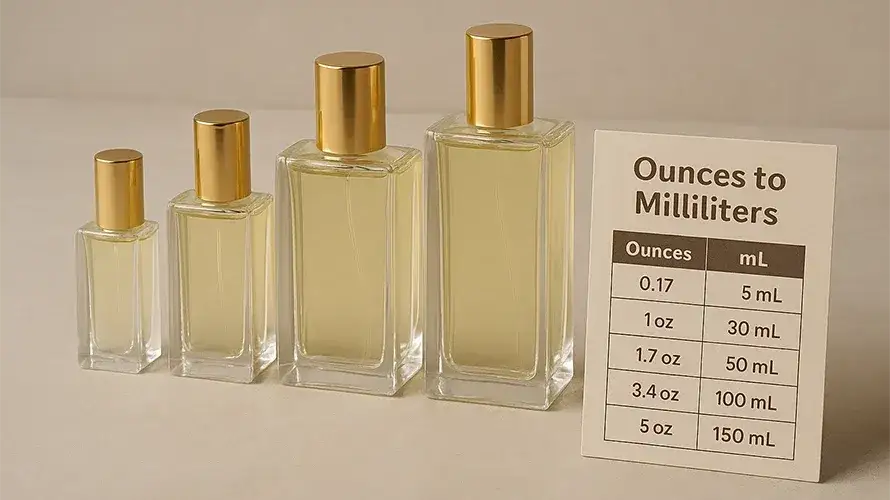 100ml Parfümflakon verschiedene Größen Vergleich