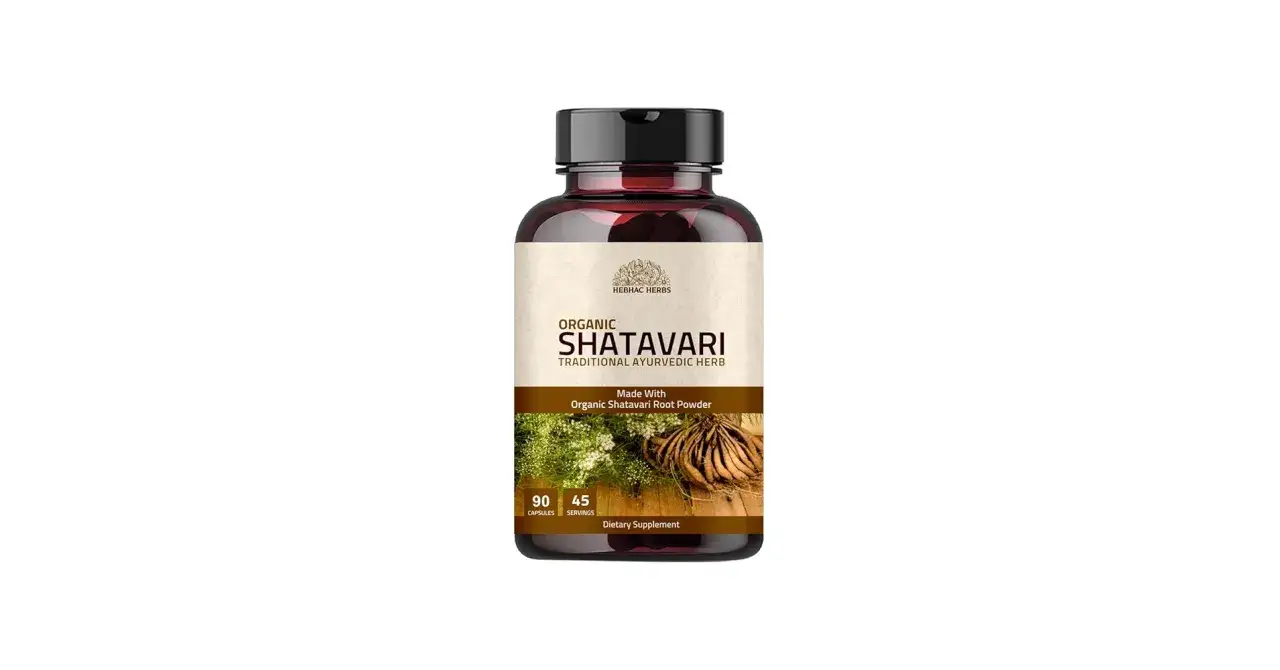 Integratore alimentare in capsule di Shatavari biologico, erba ayurvedica tradizionale. Scopri a cosa serve Shatavari per il benessere.