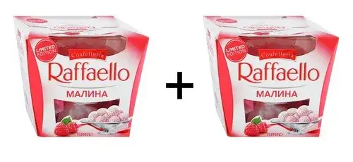 Raffaello Malina opakowanie i pralina