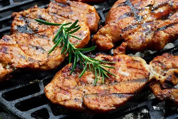 spalona karkówka grill błędy