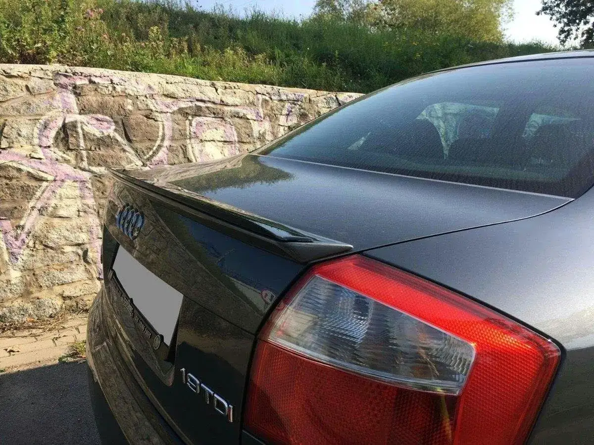 Audi A4 B6 spoiler S-Line vs RS vs ducktail
