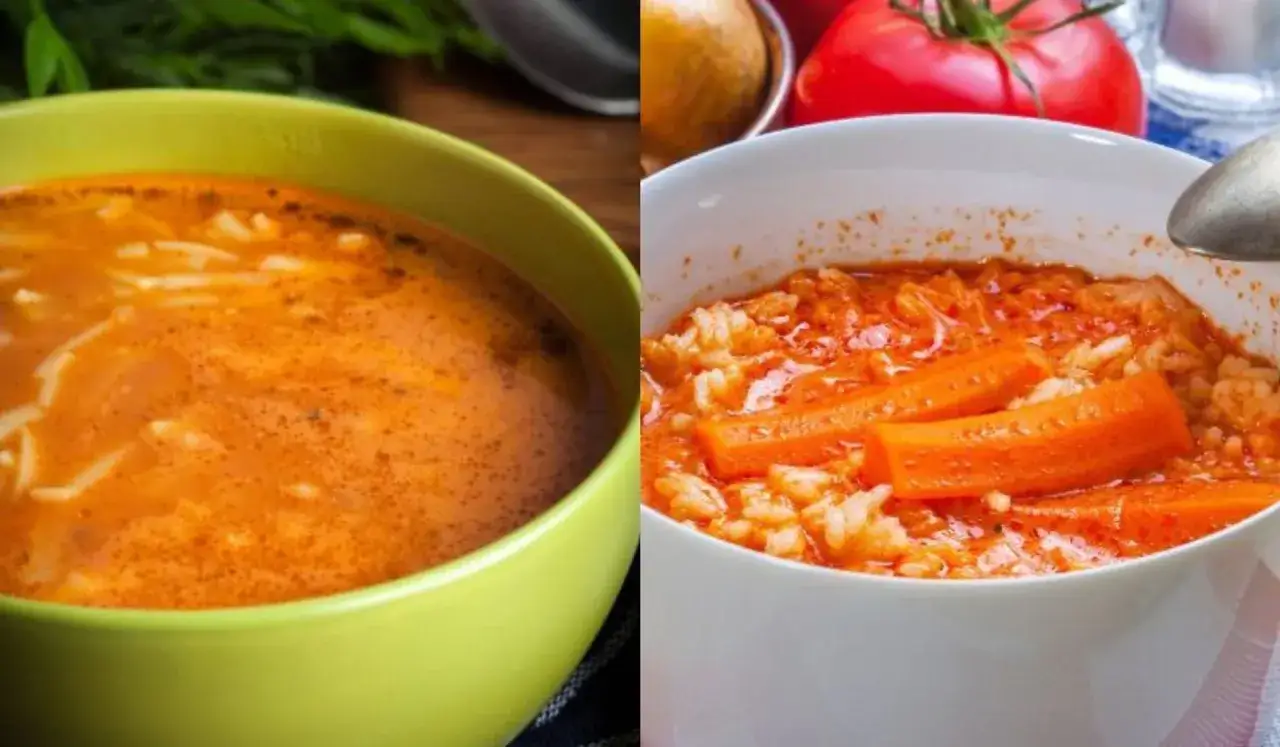 zupa pomidorowa z makaronem i zupa pomidorowa z ryżem porównanie