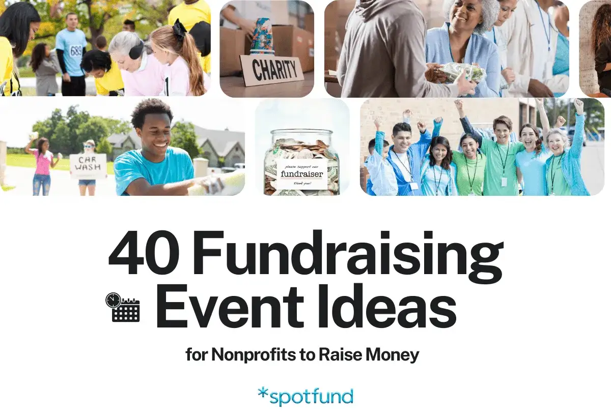Discover easy fundraising ideas for small groups! Images show car washes, charity drives, and happy volunteers, all part of successful fundraising events.