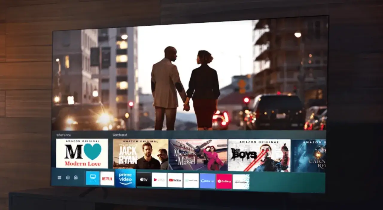 Tizen TV co to? Ekran prezentuje interfejs z filmami i serialami, m.in.
