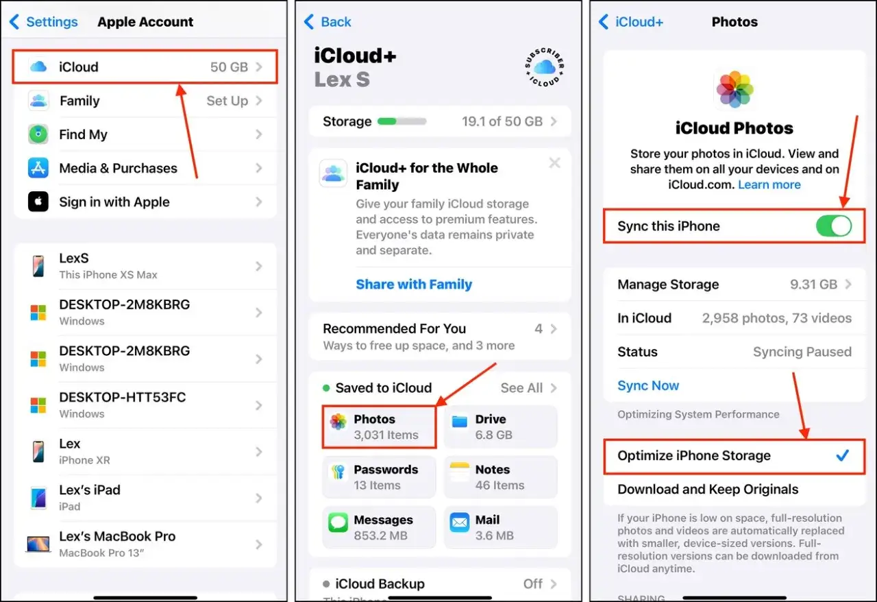 iPhone aplikacja Mail zmniejszanie rozmiaru zdjęcia opcje