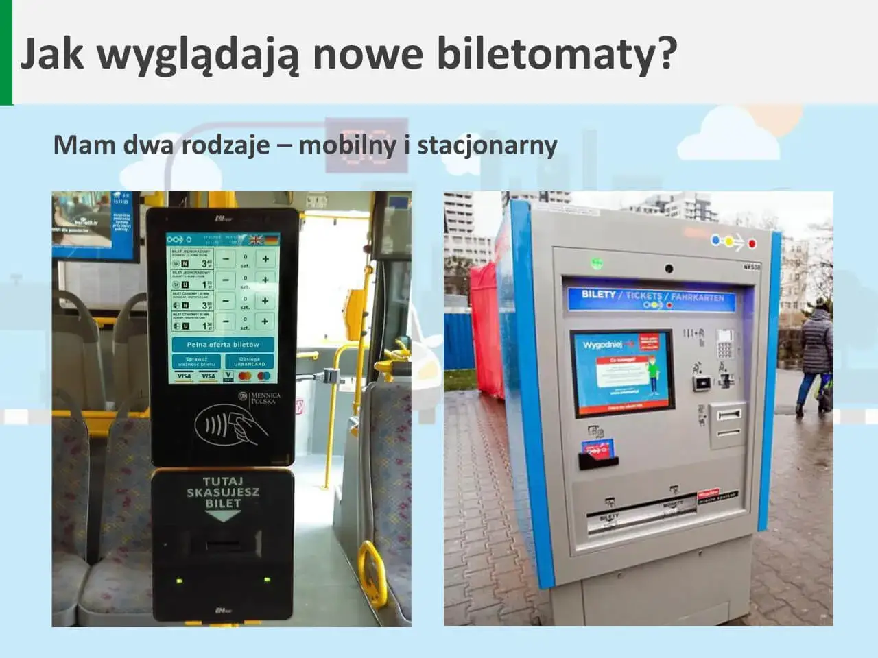 Nowe biletomaty we Wrocławiu: mobilny w tramwaju i stacjonarny na przystanku. Kup bilet na tramwaj wrocław i podróżuj wygodnie.