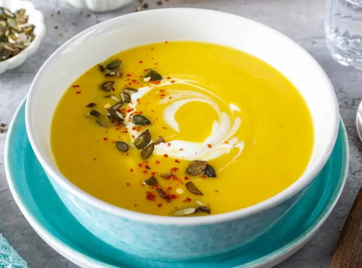 butternut k&uuml;rbis suppe toppings ideen