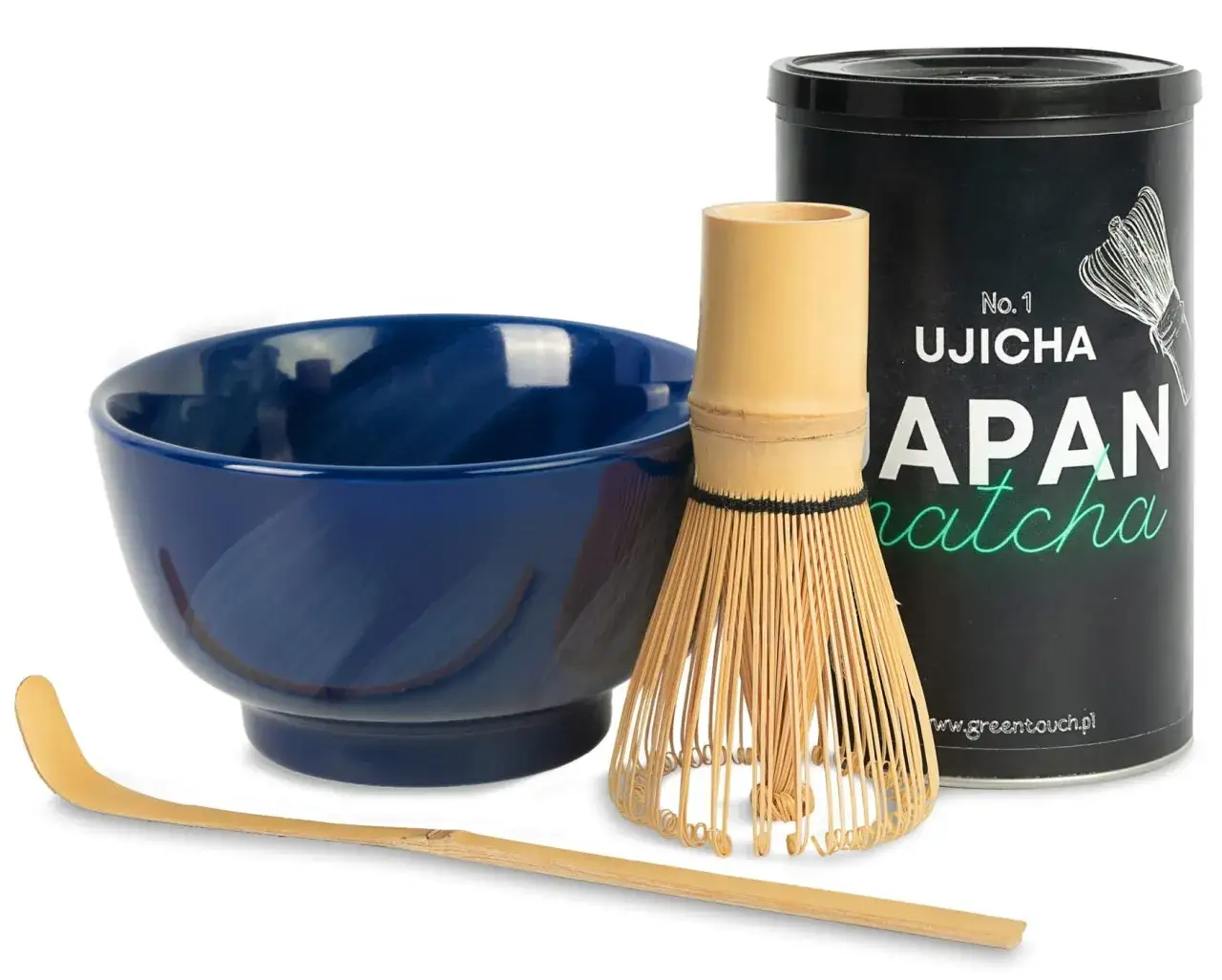 zestaw do matcha latte akcesoria