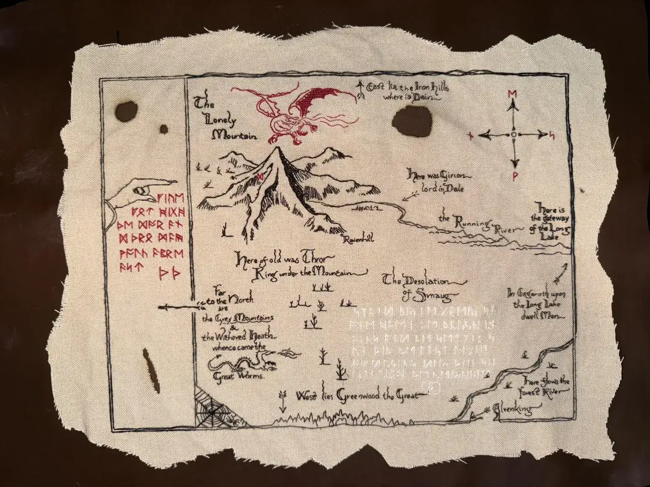 Ilustracja z książki Hobbit Bilbo Baggins