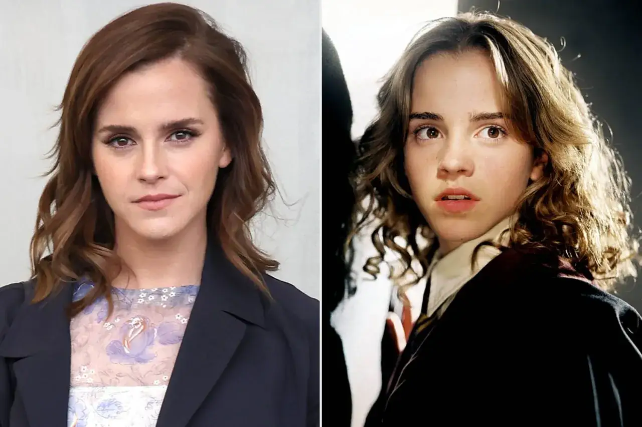 Emma Watson jako młoda Hermiona Granger i jako dorosła aktorka. Zastanawiasz się, ile lat ma Emma Watson?