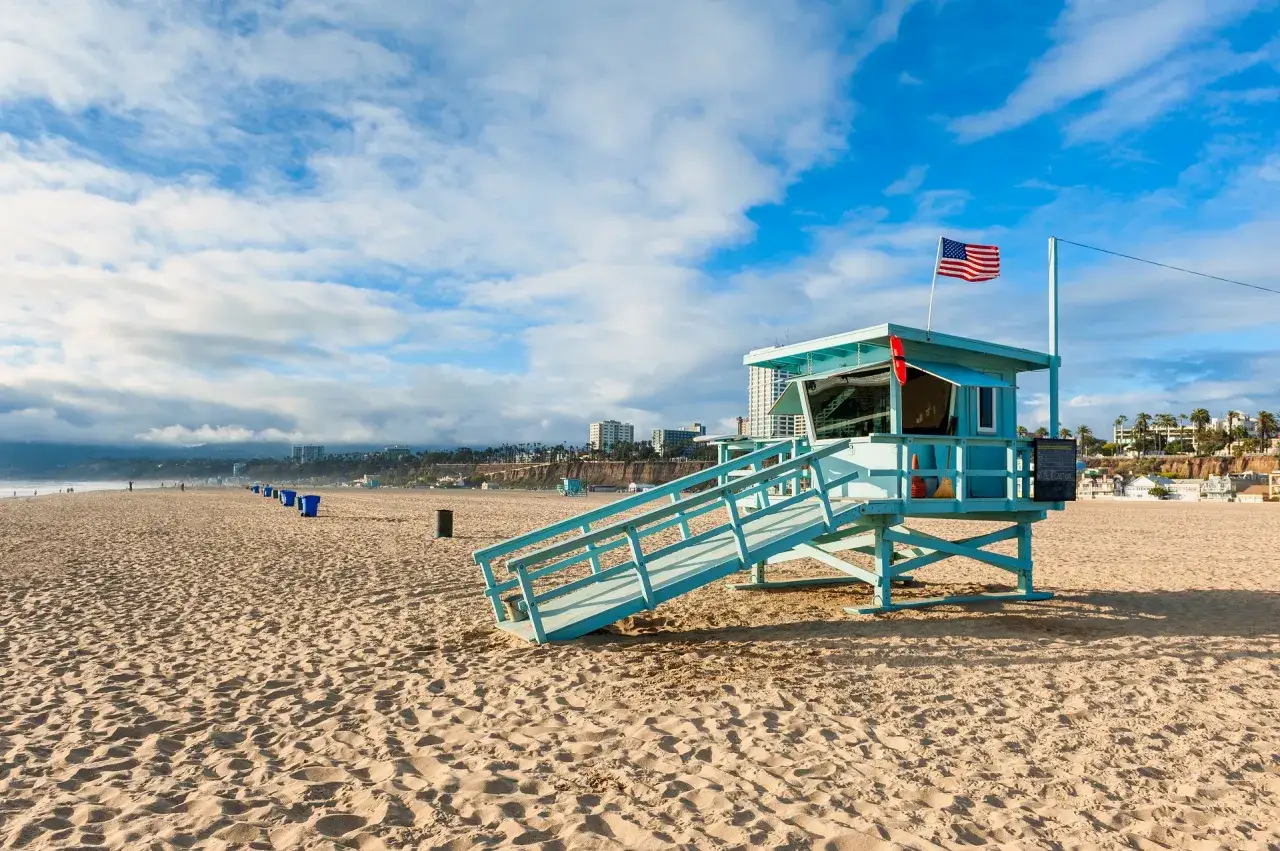 Santa Monica Pier Strandleben