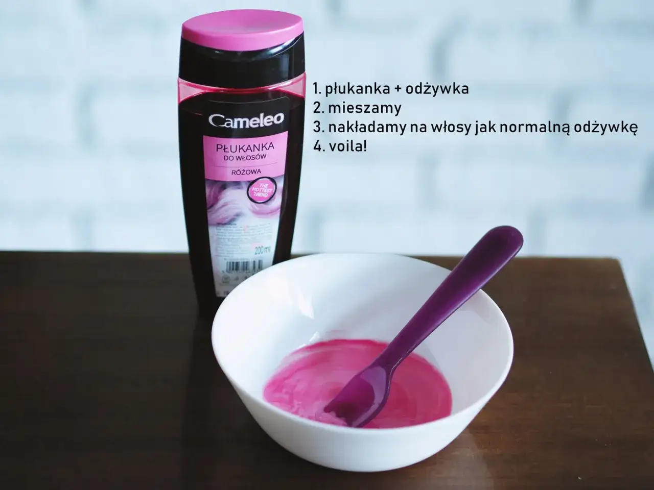 Jak stosować płukankę Cameleo krok po kroku