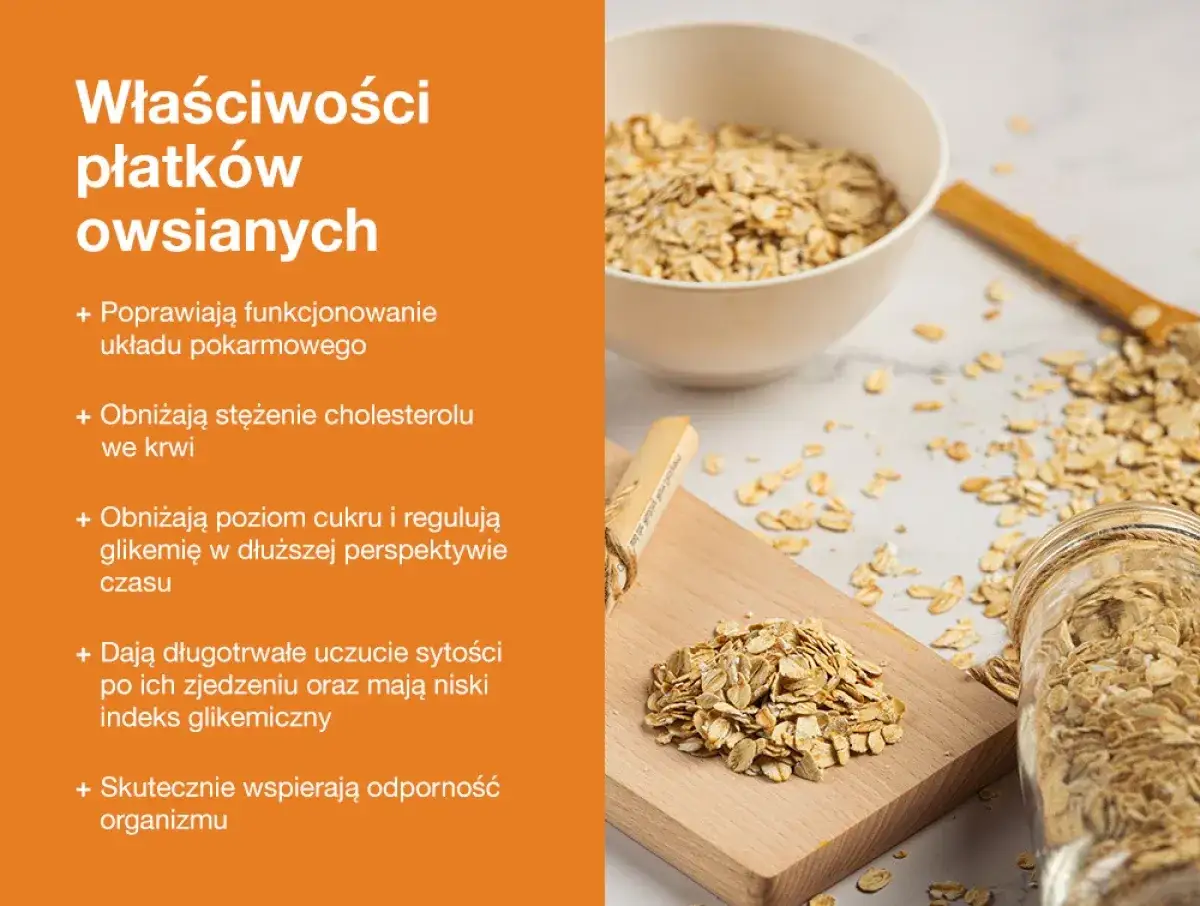 Płatki owsiane, dzięki niskiemu indeksowi glikemicznemu, regulują poziom cukru i zapewniają sytość. Właściwości płatków owsianych są kluczowe dla zdrowia.